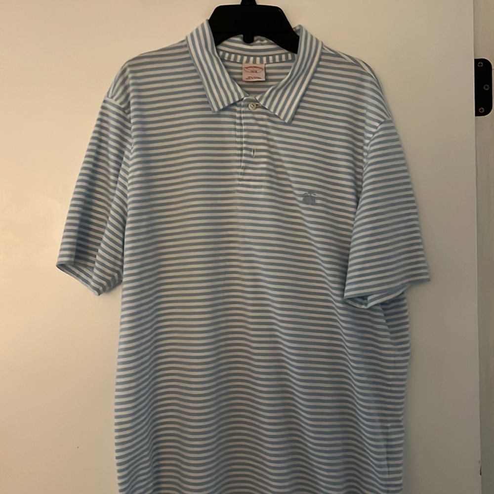 Brooks Brothers pique cotton polo size L.